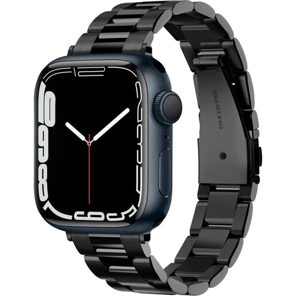 SPIGEN MODERN FIT BAND APPLE WATCH 4 / 5 / 6 / 7 / 8 / SE (38 / 40 / 41 MM) BLACK AMP04803 Černá