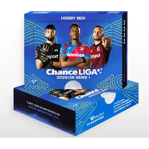 Fotbalové karty SportZoo Chance Liga 2025/26 - 1. série Hobby box - Fotbalové karty - Obrázek 9LKJ000K01