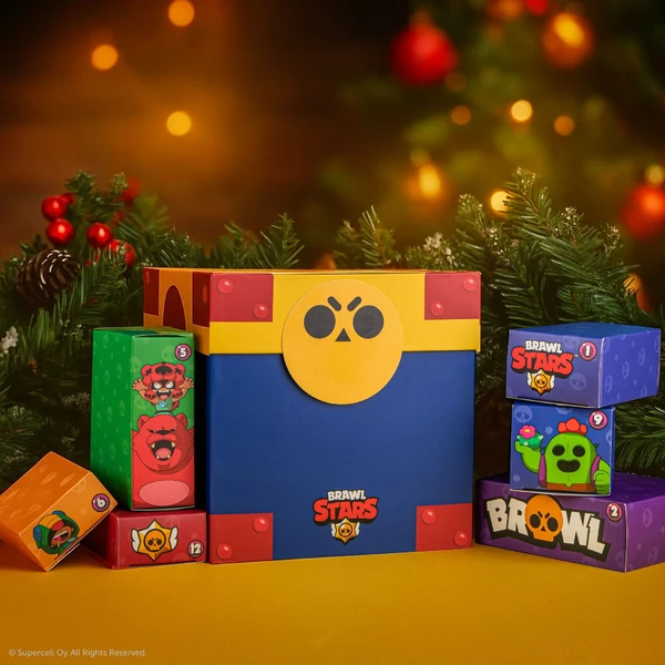 Adventní kalendář Brawl Stars 2025 - Kalendáře - Obrázek 9MHK000K01