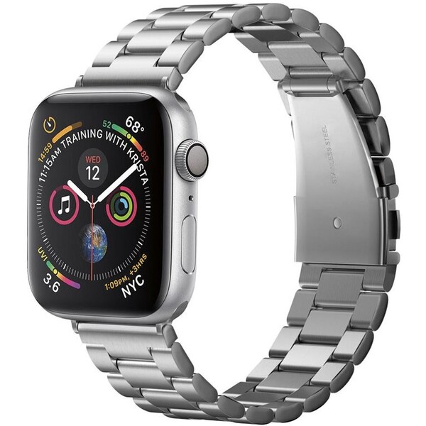 Spigen Modern Fit Band Apple Watch 1/2/3/4 42/44mm SILVER 062MP25404