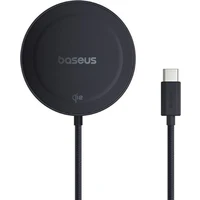 Baseus Bezdrátová nabíjecí magnetická podložka Simple Mini4 Qi2 15W černá - Nabíječky