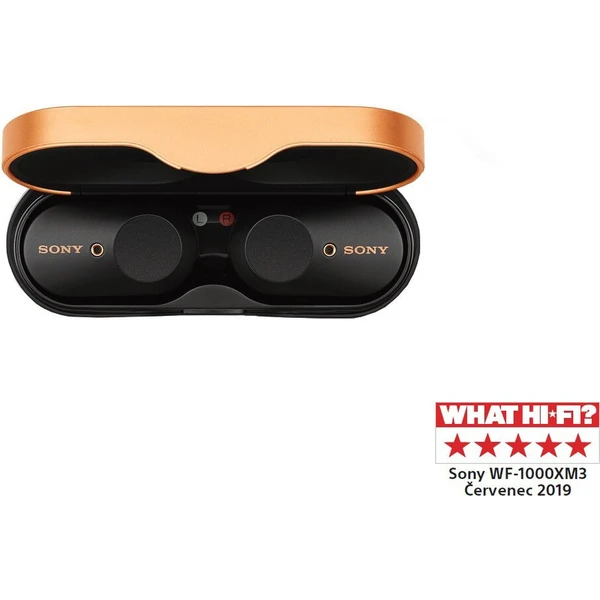 Sony WF-1000XM3 bezdrátová sluchátka s ANC černá - Sluchátka - Obrázek 9MUX000301