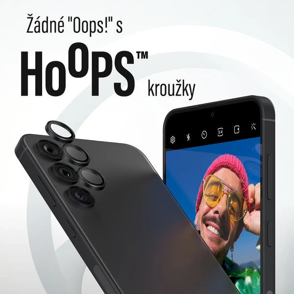 PanzerGlass HoOps ochranné kroužky Samsung Galaxy S24/S23/S23+ - Ochranné folie a skla - Obrázek 9N51000P01