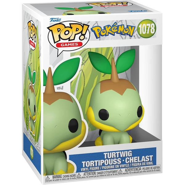 Funko POP! #1078 Games: Pokémon - Turtwig - Funko POP! - Obrázek 9N7H000K01