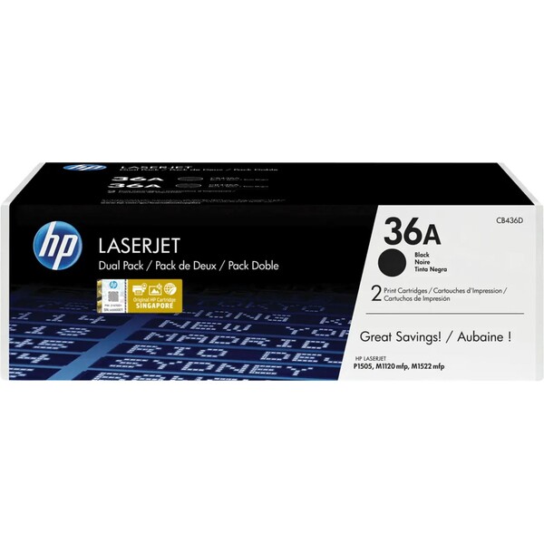 HP CB436AD č. 36A Černá