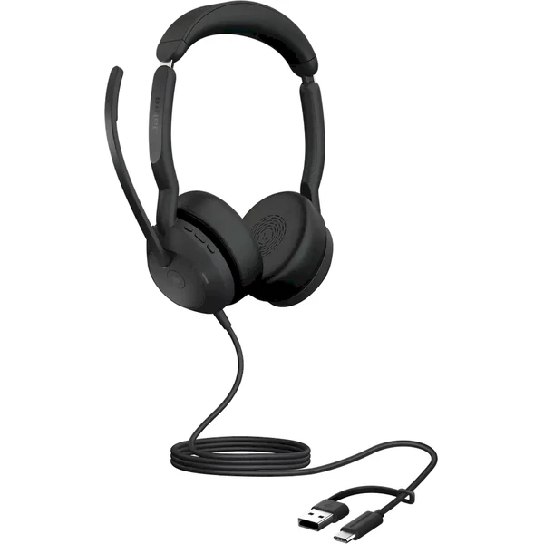Jabra Evolve2 50 USB-C/A MS Stereo sluchátka černá - Sluchátka - Obrázek 9P4J000K01
