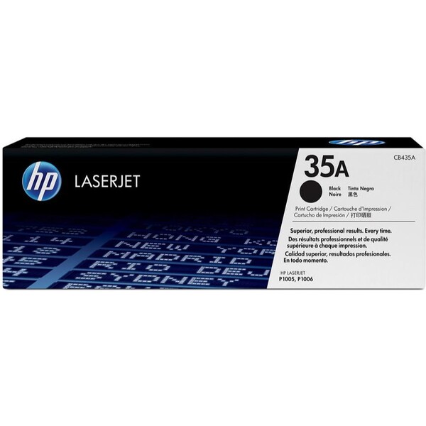 Kazeta tonerová HP CB435A/35A, černá