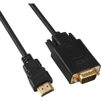 PremiumCord HDMI/VGA kabel 2m černý - Kabely a redukce