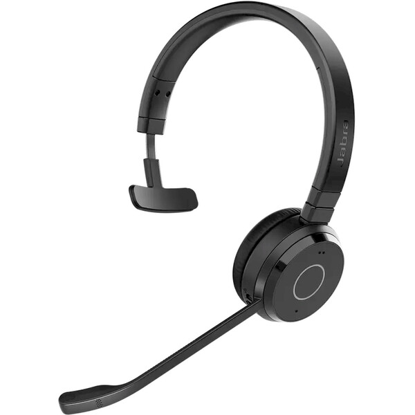 Jabra Evolve 65 TE Link390a UC Mono Černá