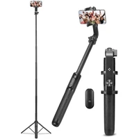 Spigen Tripod Selfie Stick (longer version) černý - Držáky