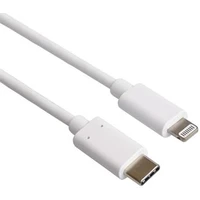PremiumCord USB-C/Lightning napájecí kabel 2m bílý - Kabely a redukce