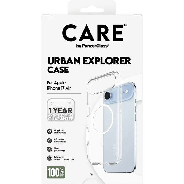 PanzerGlass® CARE Urban kryt s MagSafe Apple iPhone Air čirý/bílý - Pouzdra - Obrázek 9QEH000K01