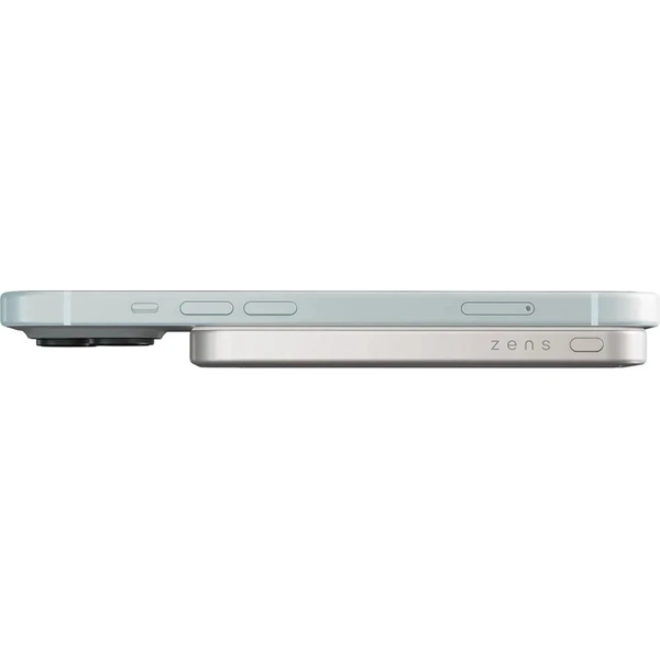 ZENS Pro 1 MagSafe/Qi2 slim powerbanka (5000 mAh), 15 W, USB-C, bílá - Powerbanky - Obrázek 9RFL000K01