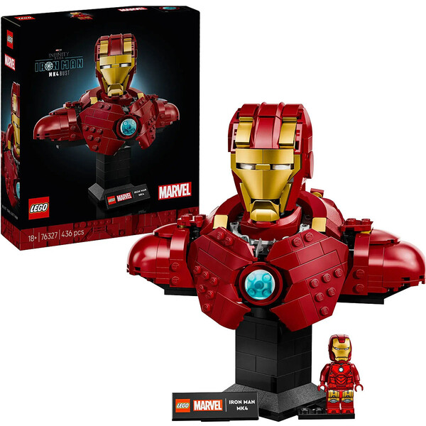 LEGO Marvel 76327 Busta Iron Man MK4