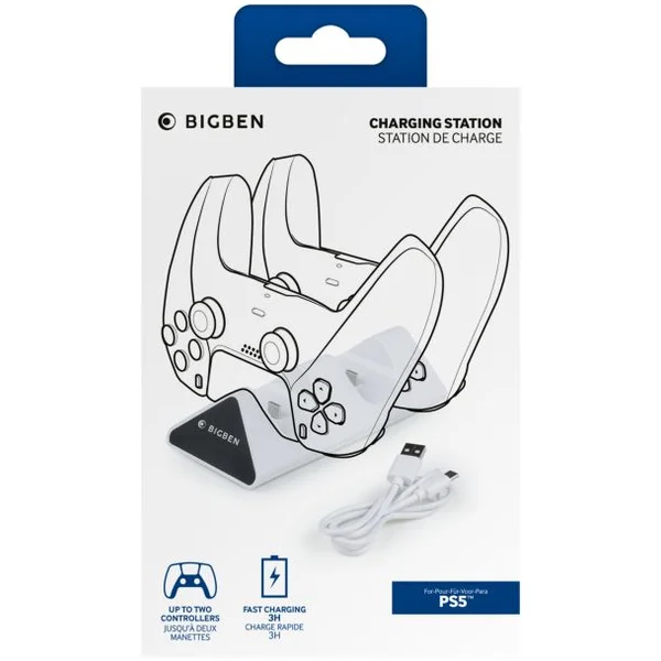 Bigben nabíjecí stanice pro DualSense PS5 ovladače - Dokovací stanice - Obrázek 9SWB300401