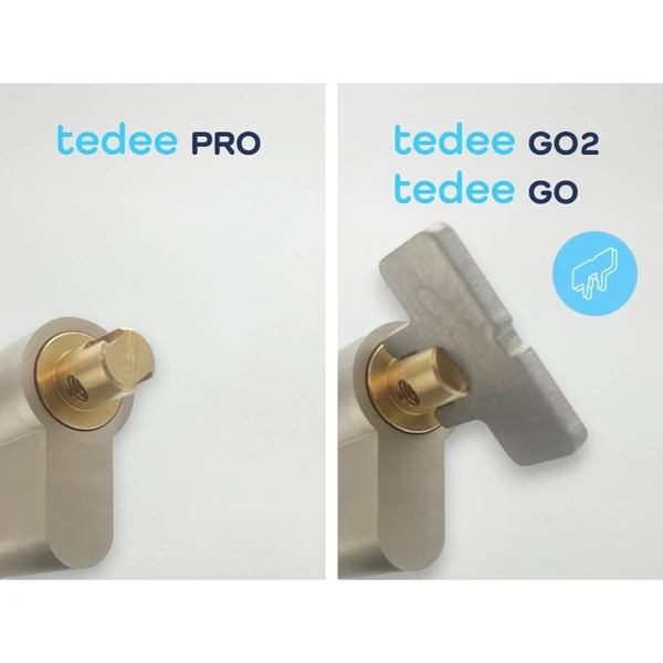 tedee evropská modulární vložka GERDA EXXO SMART 31-62 mm / 31-62 mm černá - Chytré zámky - Obrázek 9T9P000K01