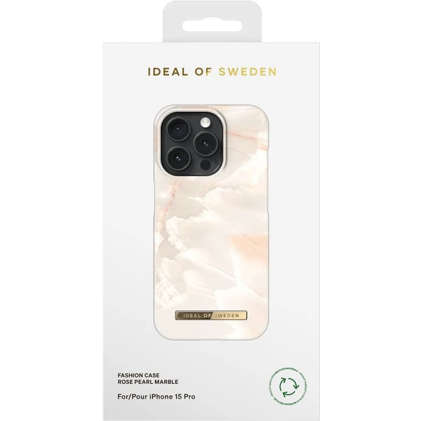 iDeal Of Sweden Fashion zadní kryt iPhone 15 Pro Rose Pearl Marble - Pouzdra - Obrázek 9U80000O01
