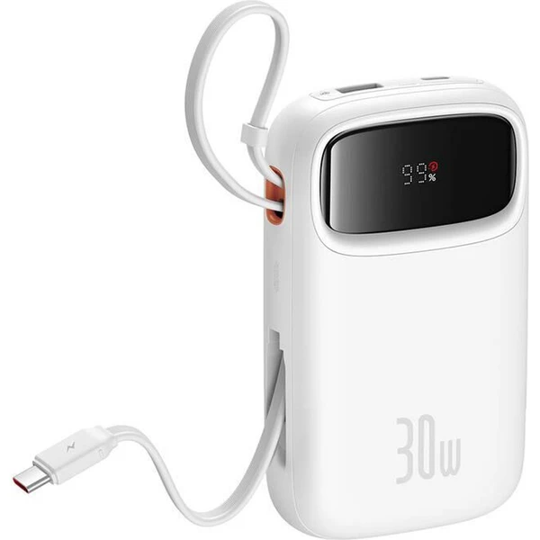 Baseus Qpow2 powerbanka 10000mAh bílá - Powerbanky - Obrázek 9UTL000K01