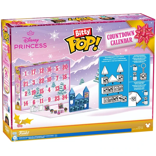 Funko Bitty POP! Countdown Calendar: Disney Princess - Funko POP! - Obrázek 9V7H000K01