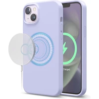 ELAGO silikonový kryt s MagSafe pro iPhone 14 Plus fialový - Pouzdra