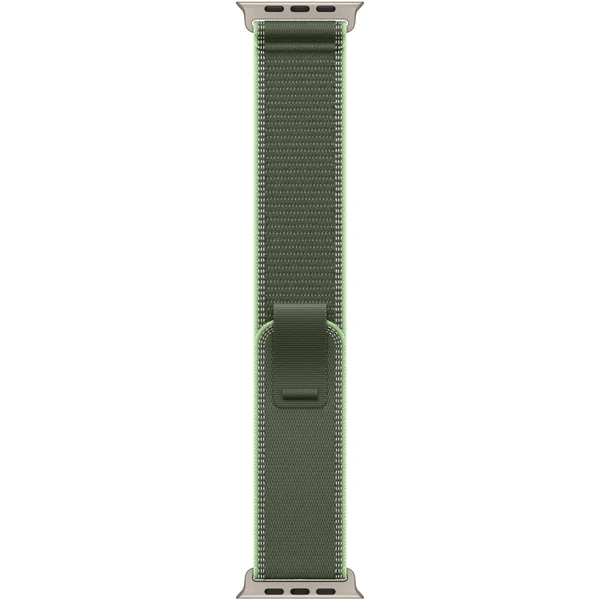 Apple Watch 49/46/45/44mm zelený/neonový Trailový tah M/L přírodní titan - Řemínky - Obrázek 9VWH000K01