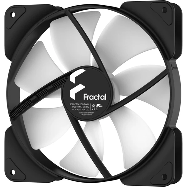 Fractal Design Aspect 14 RGB PWM Black Frame - Ventilátory pro PC - Obrázek 9WTG300401