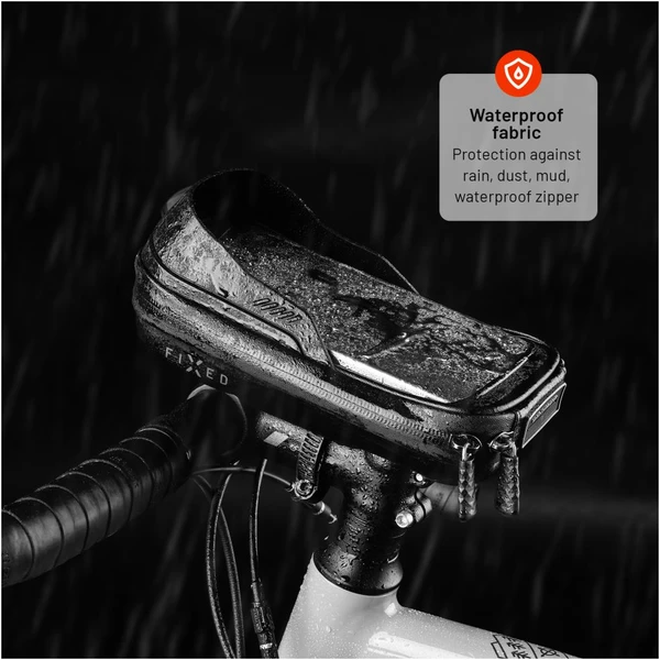 FIXED Bikee Bag 2 odnímatelné pouzdro na kolo černé - Pouzdra - Obrázek 9XM5000J01