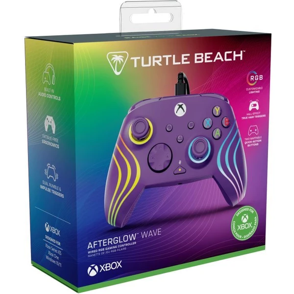 Turtle Beach herní ovladač RGB Afterglow Wave (XBOX/PC) fialový - Herní ovladače - Obrázek 9XMH000K01