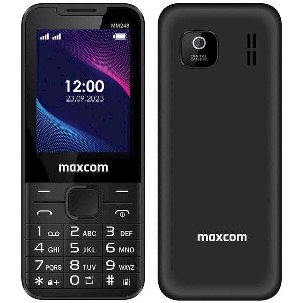 MaxCom MM248 Černá