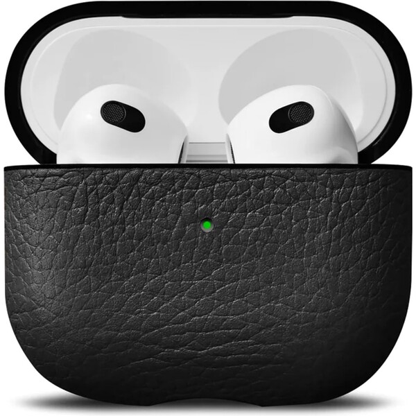 Woolnut kožené pouzdro pro AirPods 3. generace černé