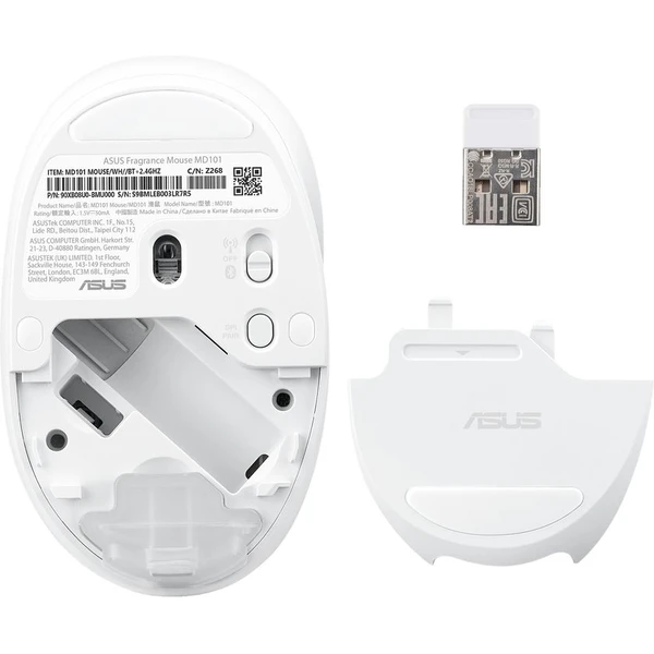 ASUS MD101 myš bílá - Myši - Obrázek 9YTI000K01