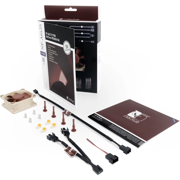 Noctua NF-A6x25-PWM 5V - Ventilátory pro PC - Obrázek 9ZSR600301