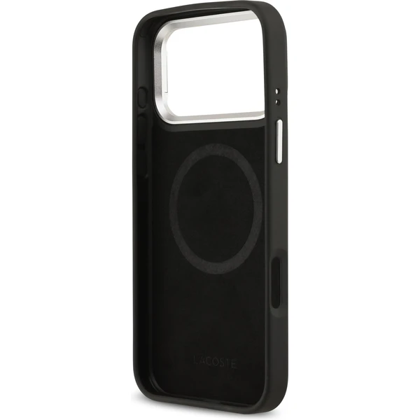 Lacoste Iconic Petit Pique Camera Stand MagSafe kryt iPhone 17 Pro Max černý - Pouzdra - Obrázek 9a1718bdebc9407c8f5fa31db2497f70