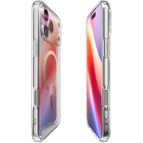 Spigen Ultra Hybrid MagSafe kryt iPhone 17 Pro Max clear gold - Pouzdra - Obrázek 9a27a9bcdcc74d65983007888c086256
