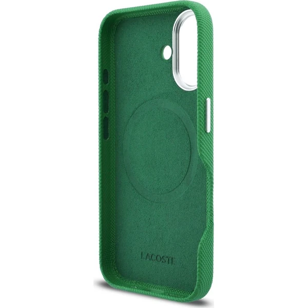 Lacoste PVC Iconic Petit Pique Metal Logo MagSafe kryt iPhone 16 zelený - Pouzdra - Obrázek 9a336c97b3d0404cb573dab3eac2052a