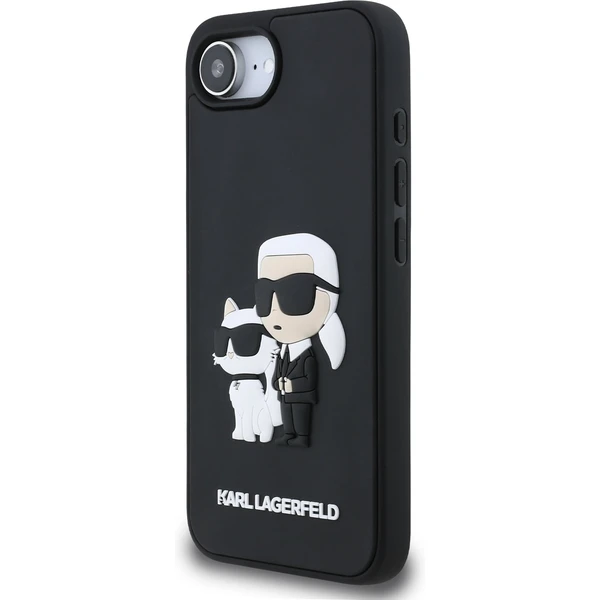 Karl Lagerfeld 3D Rubber Karl and Choupette kryt iPhone 17e/16e černý - Pouzdra - Obrázek 9a414abf1c47496e8cbb029f9bea1664