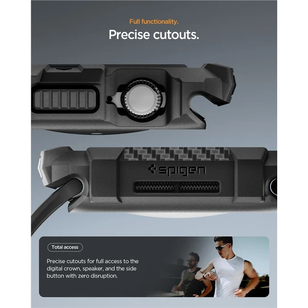 Spigen Rugged Armor 2 pouzdro Apple Watch 11 (42mm) matte black - Pouzdra - Obrázek 9a5c15f7bada45bdbc985069a9b2e9a6