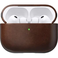 Nomad Modern Leather pouzdro Apple Airpods Pro 3 hnědé - Pouzdra