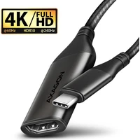 AXAGON USB-C/HDMI redukce 4K 0,25m černá - Kabely a redukce