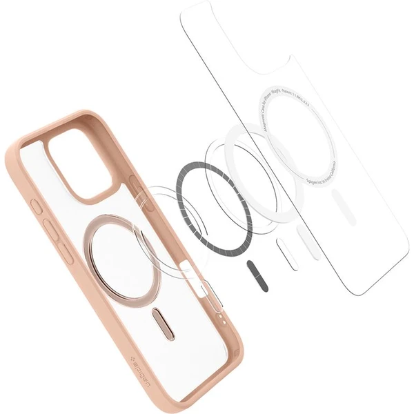 Spigen Ultra Hybrid MagSafe kryt iPhone 16 Pro Max rose titanium - Pouzdra - Obrázek 9a899acf9e1c4a4481448743e9378fa5