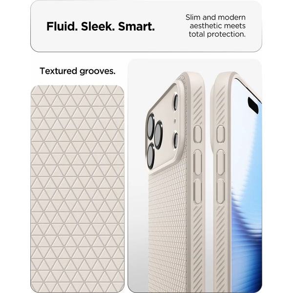 Spigen Liquid Air kryt iPhone 18 Pro Max/17 Pro Max natural titanium - Pouzdra - Obrázek 9a9cfec753504dc8bc860b8146244359