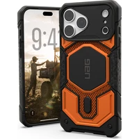 UAG Monarch Pro MagSafe Kevlar kryt iPhone 18 Pro Max/17 Pro Max oranžový - Pouzdra