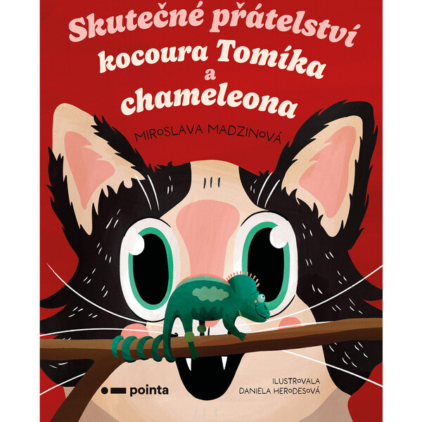Skutečné přátelství kocoura Tomíka a chameleona