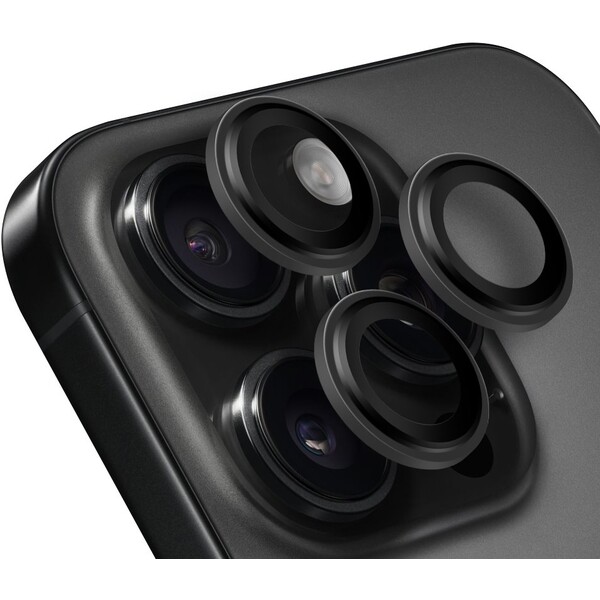 OBAL:ME ochrana čoček Apple iPhone 16 Pro/16 Pro Max černý titan