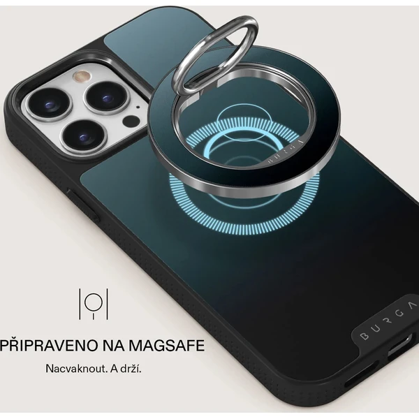 Burga Magnetic Ring držák Black Hole stříbrný - Držáky - Obrázek 9abd6d25aea447fa99ee116fa9861dd4