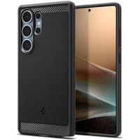 Spigen Rugged Armor MagSafe kryt Samsung Galaxy S25 Ultra matně černý - Pouzdra