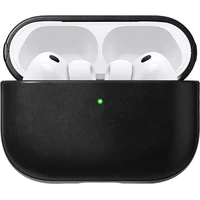 Nomad Modern Leather pouzdro Apple Airpods Pro 3 černé (Horween) - Pouzdra