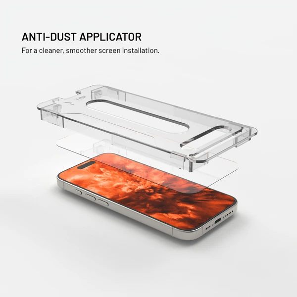 FIXED 2,5D tvrzené sklo s aplikátorem Apple iPhone 18 Pro, 2ks čiré - Ochranné folie a skla - Obrázek 9ad90143a3e04480b859a99ecd650af2