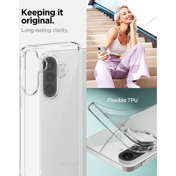 Spigen Liquid Crystal kryt Samsung Galaxy A57 5G crystal clear - Pouzdra - Obrázek 9ada9528f37940f0a532055a3be63eb7