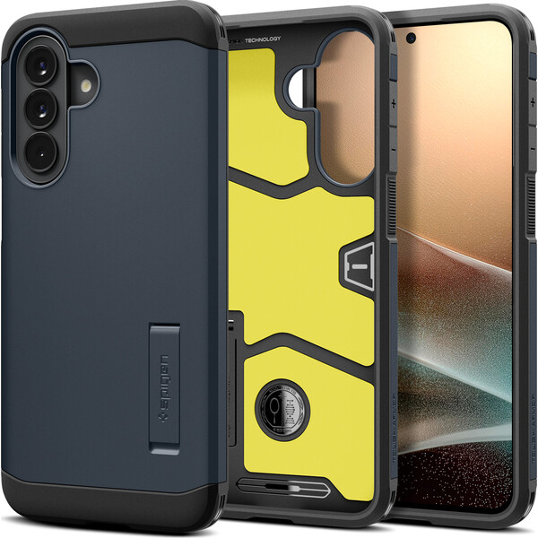 Spigen Tough Armor kryt Samsung Galaxy A57 5G metal slate
